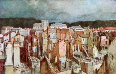 Die Ruinen von Verdun, Juni 1916, 1926