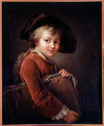 Ein junger Schüler (nach Francois Hubert Drouais)