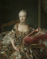 Porträt der Marquise d