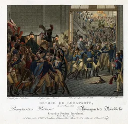 Napoleon kehrt von der Insel Elba zurück