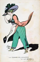 Die Frau in Hosen, 20. Jahrhundert