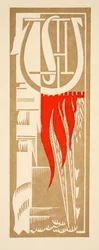 Grafische Illustration aus Prométhée Enchaîné von Aeschylus, veröffentlicht 1941
