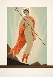 Hermes aus Prométhée Enchaîné von Aeschylus, veröffentlicht 1941