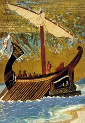 Die Odyssee von Homer: das Segelboot des Odysseus (Ulysses), 1930