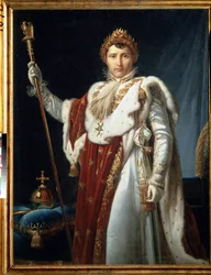 Napoleon in Krönungsgewändern