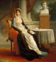Ganzkörperporträt von Laetitia Bonaparte (Letizia Maria Ramolino)