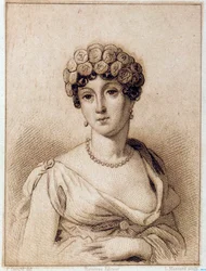 Porträt von Madame Tallian, geborene Cabarrus, unsere Dame von Thermidor