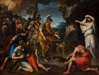 Aeneas und die Sibylle von Cumae