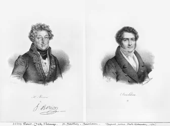 Henri Montan Berton (1767-1844) und Francois Adrien Boieldieu (1775-1834)