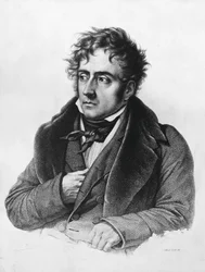 Porträt von Francois-Rene, Vicomte de Chateaubriand (1768-1848), französischer Schriftsteller, Politiker, Diplomat und Historiker