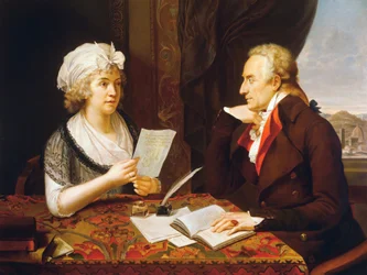 Porträt von Vittorio Alfieri