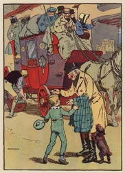 Urgroßvater fuhr in einer Postkutsche