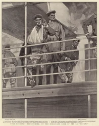 Heimkehr von Lord Roberts auf dem Hurrikandeck der SS Canada