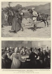 Die Krise auf Kreta, Szenen auf der Insel