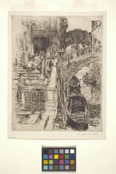 Seufzerbrücke, Venedig (Platte 1)