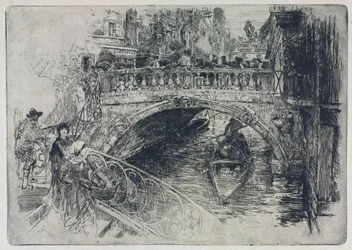 Venezianische Brücke, 1884