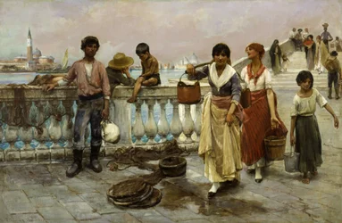 Wasserträger, Venedig, 1884