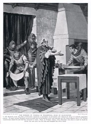 Der Mord an Thomas Woodstock, Herzog von Gloucester, 1336 n. Chr., 1920er Jahre