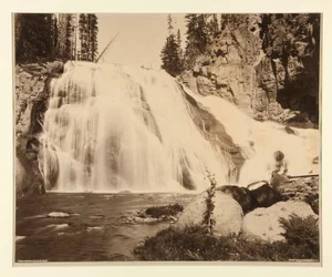 Gibbon Falls, 84 Fuß