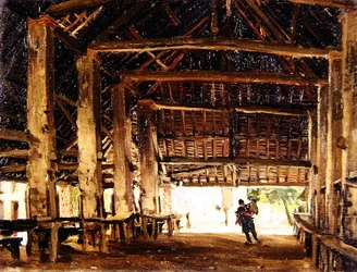 Die große Scheune, Larchant