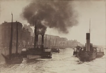Unbetitelte Hafenszene, ca. 1880