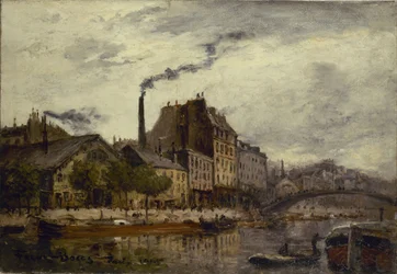 Der Quai de Valmy, 1905