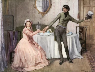 Mr. Jingle und die alte Jungfer