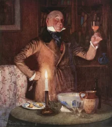 Mr. Micawber in seinem Element