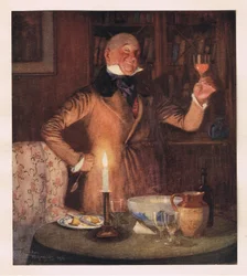 Mr. Micawber in seinem Element