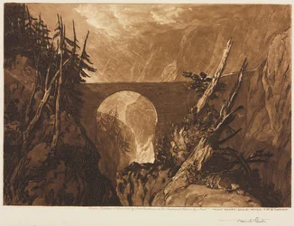 Teufelsbrücke, 1886