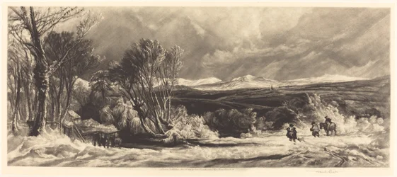 Der Schneeverwehung, 1904