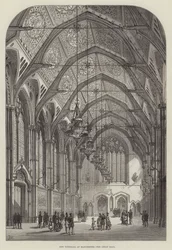 Neues Rathaus in Manchester, die Große Halle