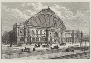 Olympia, die neue nationale Landwirtschaftshalle, West Kensington