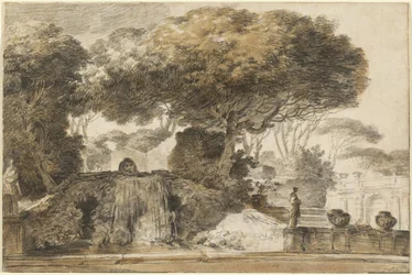 Park einer italienischen Villa