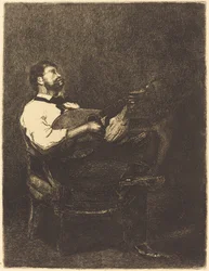 Gitarrenspieler (Joueur de Guitare)