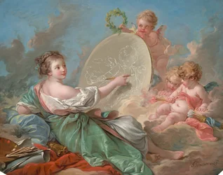 Allegorie der Malerei, 1765