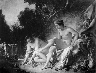 Diana verlässt ihr Bad, 18. Jahrhundert 1905