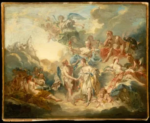 Hochzeit von Amor und Psyche