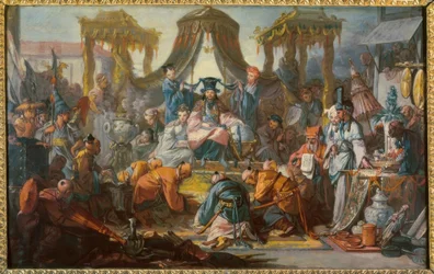 Audienz des Kaisers von China