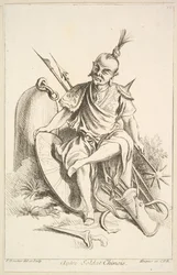 Anderer chinesischer Soldat, 1738-45