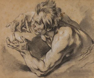 Studie eines Tritons