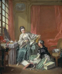 Die Modistin, 1746