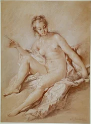 Venus mit Pfeil und Köcher