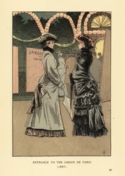 Eingang zum Jardin de Paris