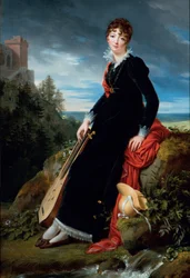 Porträt der Gräfin Katarzyna Joanna Gabrielle Starzenska (1782-1862)