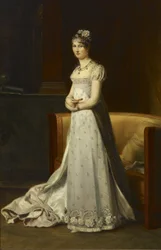 Porträt von Stéphanie de Beauharnais (1789-1860)