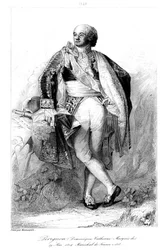 Dominique Catherine Perignon 1754-1818, Marquis de Grenade und Marschall von Frankreich, 1839