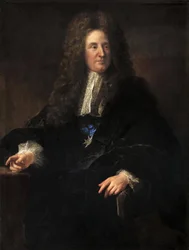 Porträt von Jules Hardouin-Mansart 1646-1701