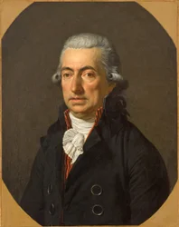 Porträt von M. Joseph Fabre, Vater des Künstlers