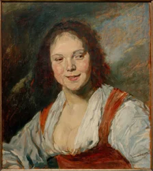 Kopie der Bohémienne von Frans Hals